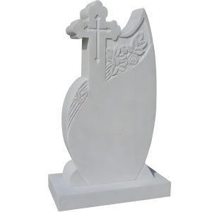 Cross shaped tombstone-4