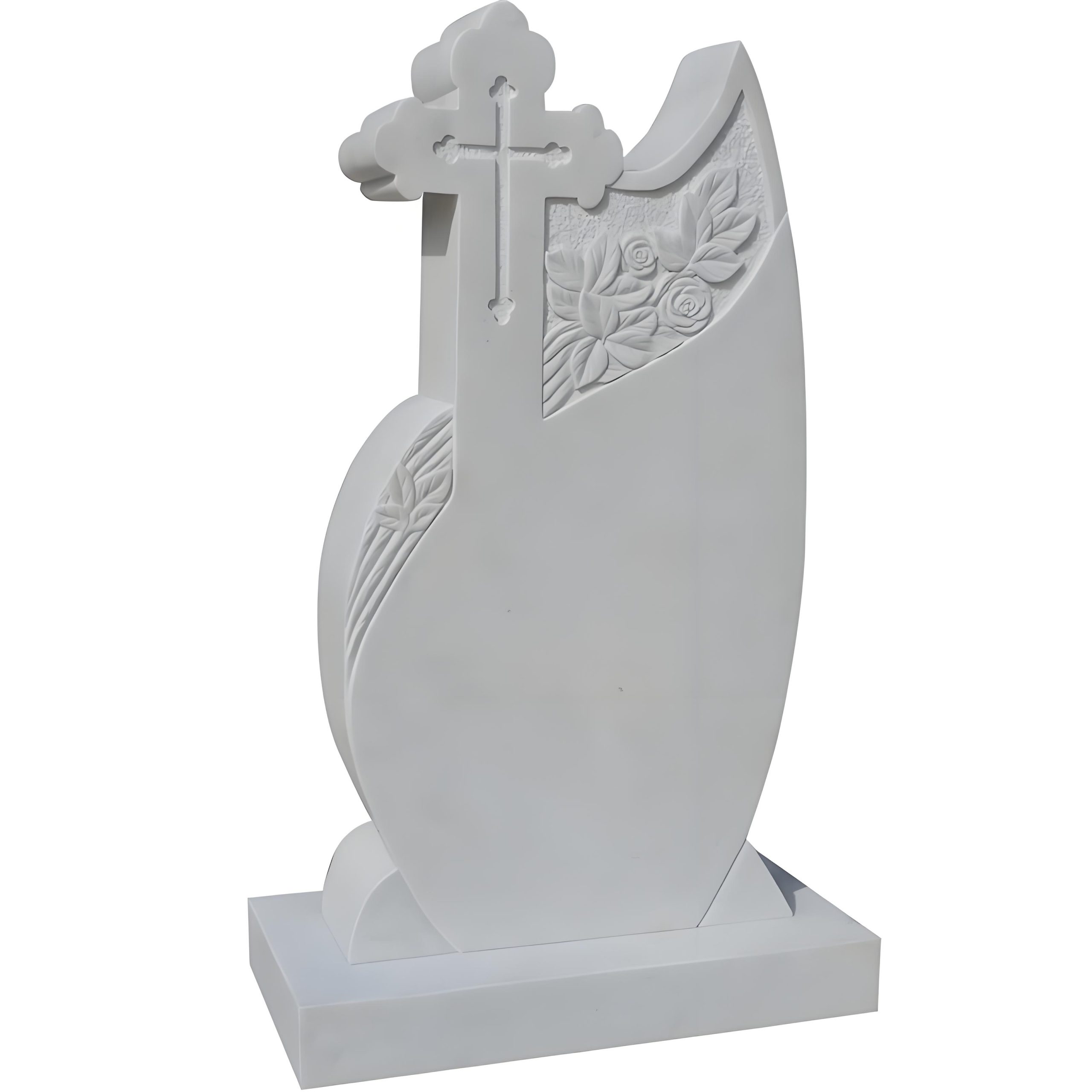 Cross shaped tombstone-4