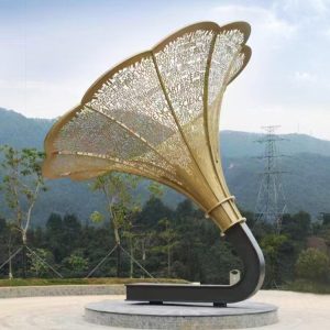 Stainless steel abstract sculpture-2