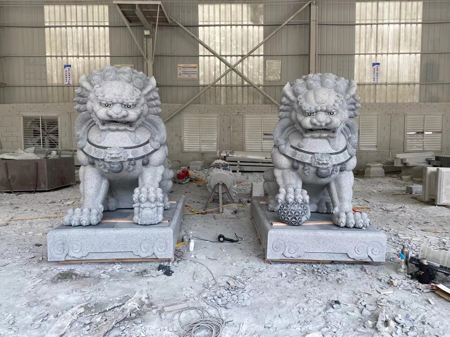 Pixiu Stone Statues