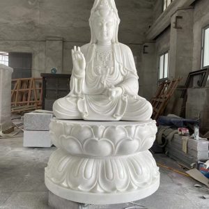 Buddha statue stone carving