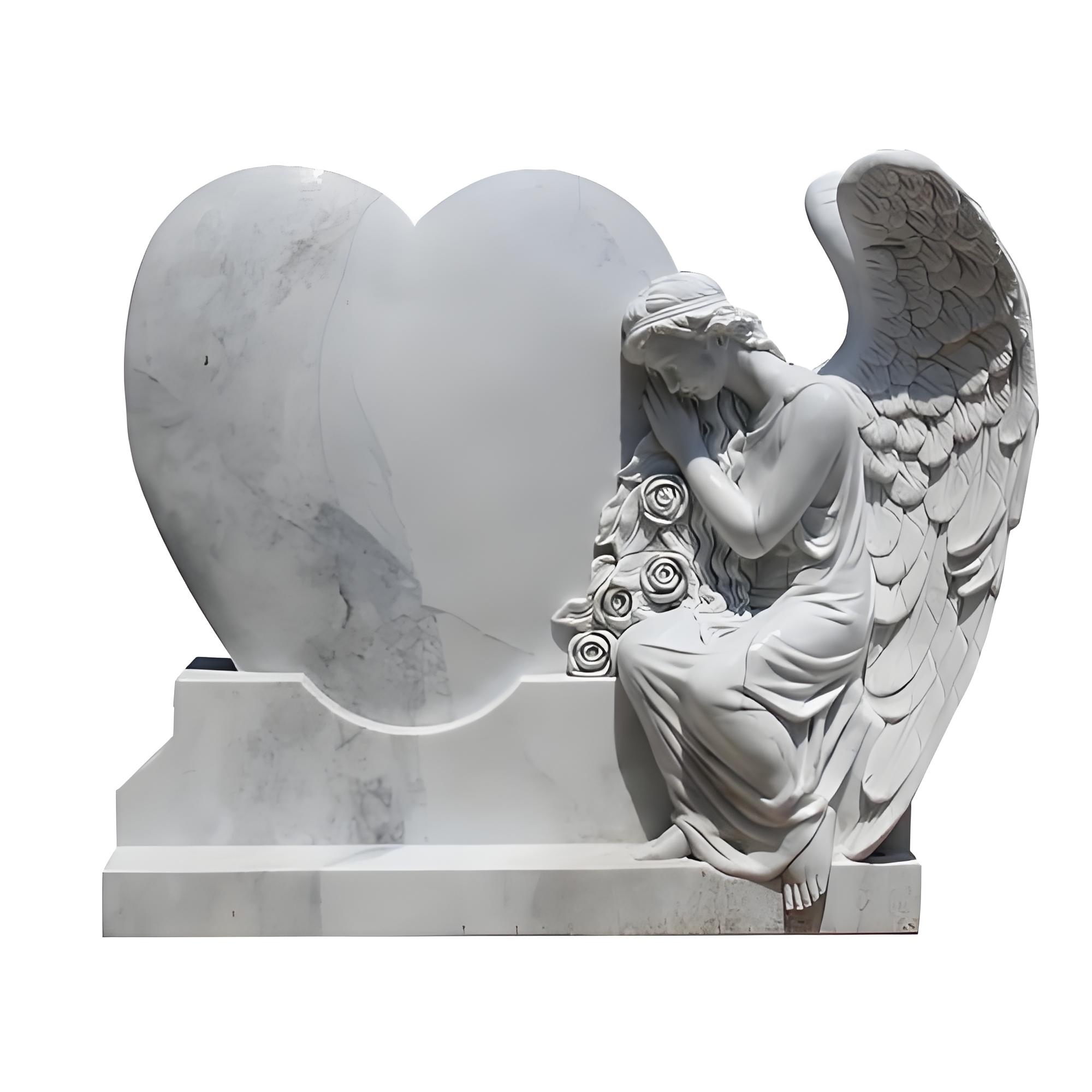 Heart Design Tombstones-1