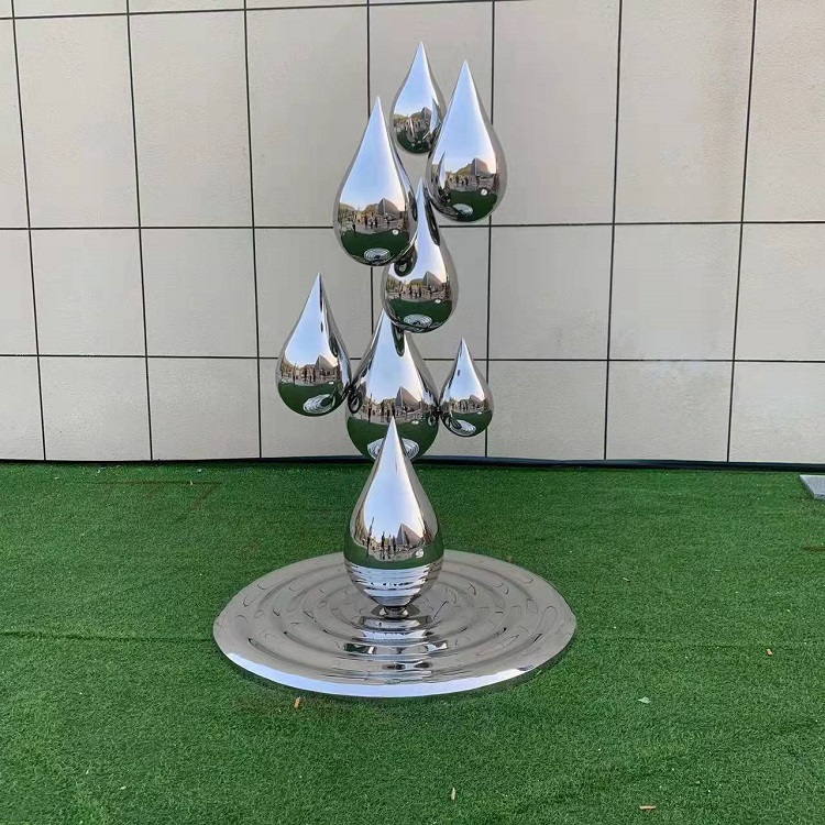 Stainless steel abstract sculpture-1