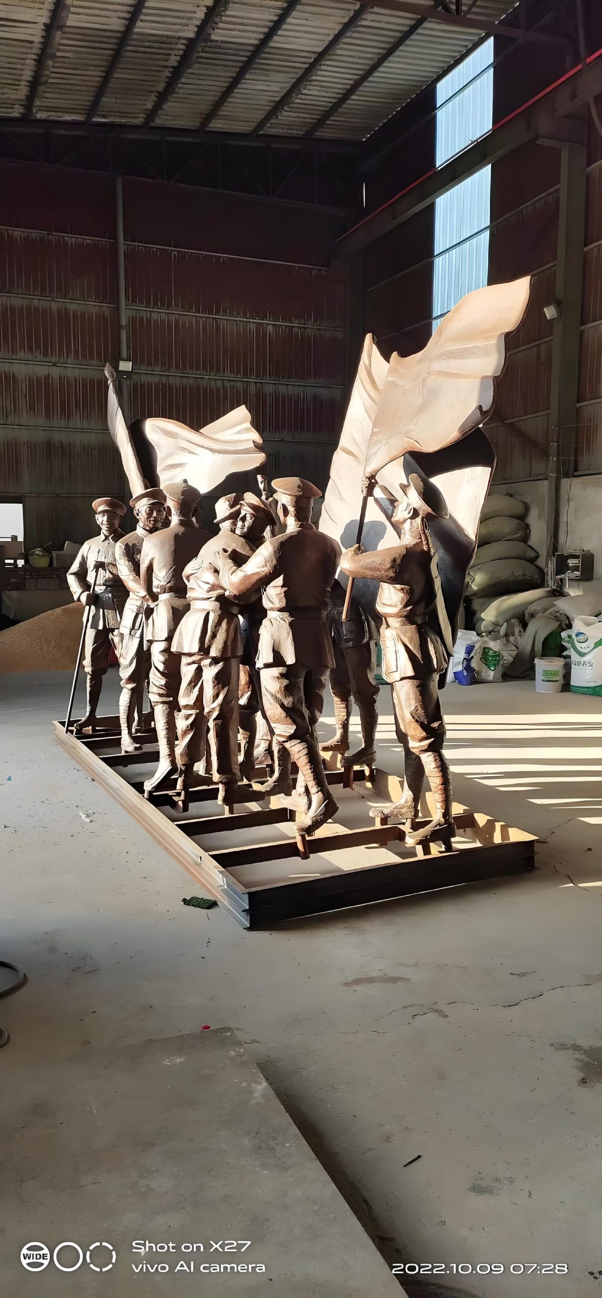 Chinese style bronze casting - Billede 3