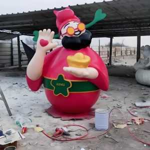 Chinese style fiberglass sculpture