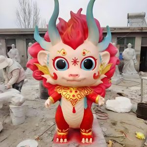 Stainless Steel Guardian Beast